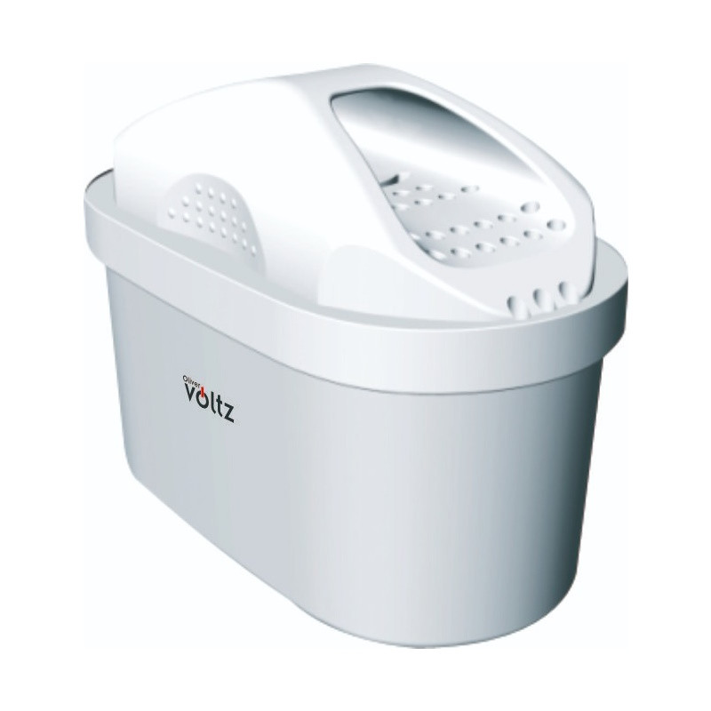 Oliver Voltz OV51231 A-filter víztisztító pótfilter, 2 hónapig/120 l, gyanta és aktív szén, fehér