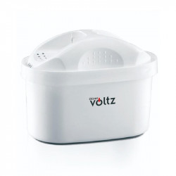 Filtru de rezerva pentru cana filtrare apa Oliver Voltz OV51231 A-filter, Pana la 2 luni/120 l, Rasina si carbune activ, Alb