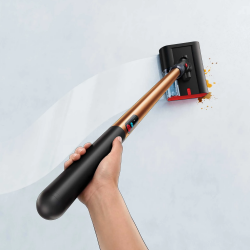 Dyson PencilWash WR04 Wet Cleaning Tool 637239-01, 300/340 ml, 30 min, 100 m², 2 modes, Self-propelled, 170° tilt, LED, Black/Gold