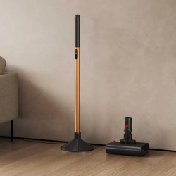 Dyson PencilWash WR04 Wet Cleaning Tool 637239-01, 300/340 ml, 30 min, 100 m², 2 modes, Self-propelled, 170° tilt, LED, Black/Gold