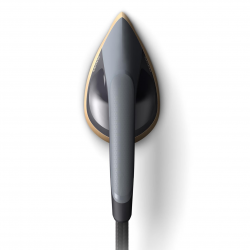 Уред за вертикално гладене с пара Philips All-in-one 8500 AIS8540/80, 2200W, 1.2 л, 6 bar, 90 гр/мин, 2 настройки, OptimalTEMP, Регулируема дъска за гладене, Тъмносив/златист