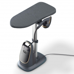 Philips All-in-one 8500 AIS8540/80 Vertical Steam Iron, 2200W, 1.2 L, 6 bar, 90 g/min, 2 settings, OptimalTEMP, Adjustable board, Dark gray/gold