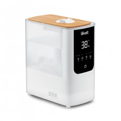 Levoit OasisMist 450S LUH-O451S-WEU párásító, 40 m², 280 W, 4,5 l, aromaterápia, 45 óra üzemidő, fehér