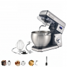 Goldmann GM-1115BD Stand Mixer, 2200W, 8.5 L, 6 speeds + pulse, Timer, Stainless steel bowl, LED, Stainless steel
