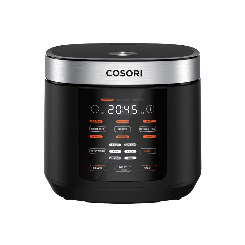 Cosori CRC-R501-KEU Slow Cooker, 970W, 5 L, 17 Programs, Timer, Delayed Start, Black