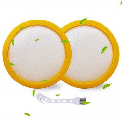 Set 2 filtre Jimmy MF12, Compatibile cu Jimmy JV35, HEPA, Galbene