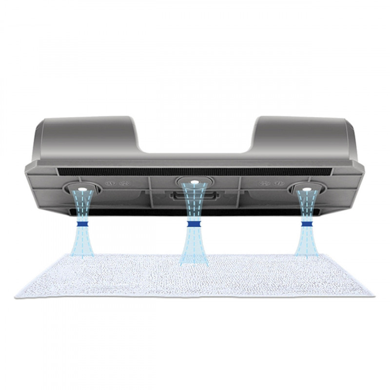 Rezervor de apa si mop pentru aspiratoare Jimmy B0C62960003R, Compatibile cu modelele Jimmy H8 Flex / H9 Flex / H10 Flex, Gri