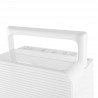Dezumidificator pentru baie Woods MDK11, 2 viteze, Pana la 40 m², 108 m³, 2 l, 20 l/24 h, Hidrostat, 44 dB, IPX1, Alb