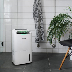 Umidificator si purificator 2in1 Wood's AD30G, 120 m², 5 viteze, 26 l/24 h, Hidrostat, 52 dB, IP21, Alb