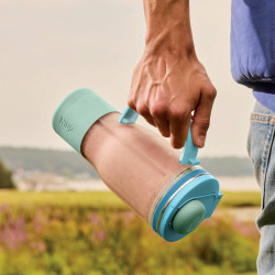 Ninja BlendBoss DB351EUBL Portable Blender, 1100W, 710 ml, 3 Programs, Auto-iQ, CrushBlade, Blue