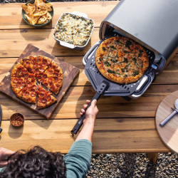 Ninja Artisan MO201EU 5-in-1 Electric Pizza Oven, 1760W, 30x30 cm, 5 functions, Touch Screen, 32–370°C, Gray