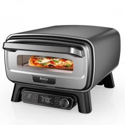 Cuptor electric pentru pizza 5in1 Ninja Artisan MO201EU, 1760 W, 30 x 30 cm, 5 functii, Ecran tactil, 32–370°C, Gri