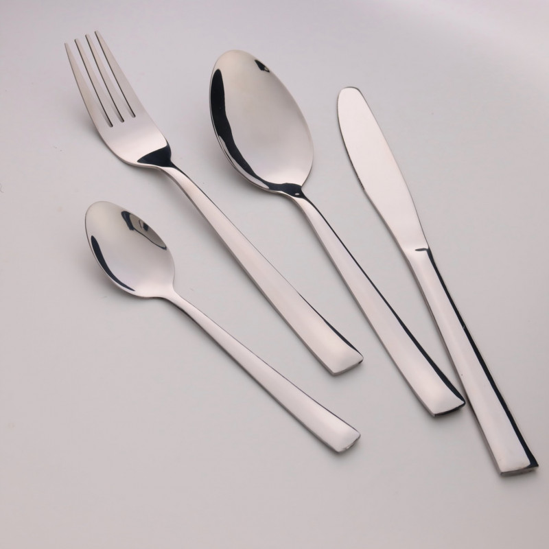 24-piece cutlery set GS-101118S1, Mirror-polished, Box, Stainless steel
