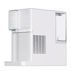 Διανομέας νερού ELIXIR Go 2, 2250 W, Θέρμανση 18 λ/ώρα, Ψύξη 3 λ/ώρα, 4-90 °C, Εγκαρνίωση, Φιλτράρισμα 34 σταδίων, Wi-Fi, Οθόνη αφής, Λευκό