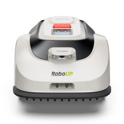 RoboUp Racoon 2 SE Robot Lawn Mower, 600 m², 150 min, AI Camera, Zones, 3–8 cm, Rain Sensor, Obstacle Avoidance, Wi-Fi, White