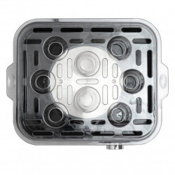 Elite EBS-8-1246 Egg Boiler, 500W, Holds 8 Eggs, 3-Setting Timer, Audible Alarm, Stainless Steel