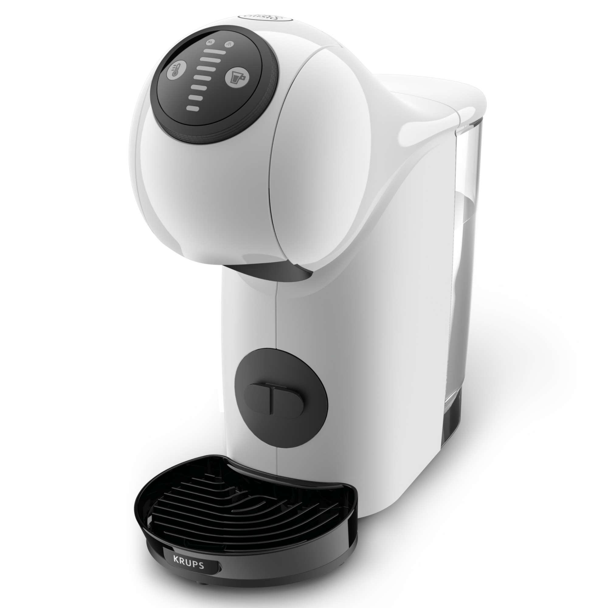 Espressor Krups KP243110 NDG GENIO S WHITE, 1500 W, 15 bar, 0,8 l, Compatibil cu capsulele NESCAFÉ® Dolce Gusto®, LED, Functie XL, Alb