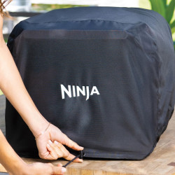 Husa pentru gratar Ninja Woodfire XSKOCVREUK, Compatibila cu modelul OO101, Rezistenta la apa, Negru