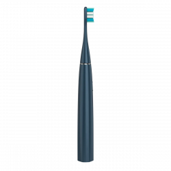 Wireless Tooth Brush, Navy Blue, 3 Brush Heads, 1400mAh, Function: Soft, Clean, Massage, White, Sweep