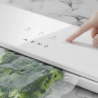 Vacuum sealer, white, LED display, 230AC/50Hz, 130W, -65KPa (+/-5kPa)