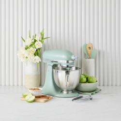 Mixer planetar KitchenAid Artisan Spearmint – Culoarea anului 2026, Model 5KSM195PSESD, 300 W, 4,7 l, Menta
