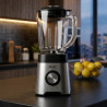 Blender Oliver Voltz OV51162E, 800 W, 2 viteze+Pulse, 1.5 L, Zdrobire gheata, Negru/Argintiu