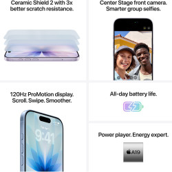 Смартфон Apple iPhone 17, 256 GB, 5G, White