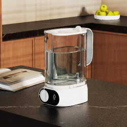 Elixir UP automatikus víztisztító kancsó, 1,7 l, 2 üzemmód, kompozit nano szűrő szénréteggel, baktériumokat és vírusokat szűri ki, fehér