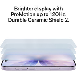 Apple iPhone 17 okostelefon, 512 GB, 5G, fekete