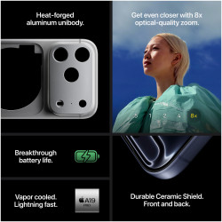 Apple iPhone 17 Pro okostelefon, 256 GB, 5G, Kozmikus narancs