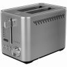 AENO ATS0003 Toaster, 950W, 6 bread types, 7 browning levels, Reheat, Defrost, LED, Stainless Steel