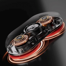 HUTT DDC55 Pro Window Cleaning Robot, 5400 Pa, 150 m², AI Sensors, Smart Algorithm, White