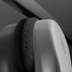 Робот за миене на прозорци HUTT DDC55 Pro, 5400 Pa, 150 м2, AI сензори, Интелигентен алгоритъм, Бял