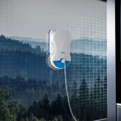 HUTT 10 Window Cleaning Robot, 6500 Pa, 55 N, 60 m², NAM 7.0, UPS, Dual Nozzles, White