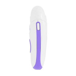 Epilator mulțifunctional 3in1 Beautifly Compact Silk Epil, 60 min, 2 viteze, Piele umeda/uscata, USB-C, Epilare, Ras, Pila caclcaie, Alb/Violet
