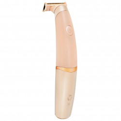 Aparat electric de ras pentru corp Beautifly Silky Skin Epil, 180 min, Lama de 18K, Pe piele uscata/umeda, Roz/Auriu