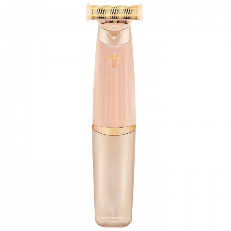 Aparat electric de ras pentru corp Beautifly Silky Skin Epil, 180 min, Lama de 18K, Pe piele uscata/umeda, Roz/Auriu