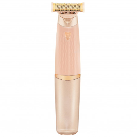 Електрическа самобръсначка за тяло Beautifly Silky Skin Epil, 180 мин, 18K острие, Сухо/мокро, Розов/златист