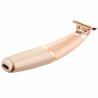 Ηλεκτρική ξυριστική μηχανή σώματος Beautifly Silky Skin Epil, 180 λεπτά, λεπίδα 18K, για στεγνή/υγρή χρήση, ροζ/χρυσό