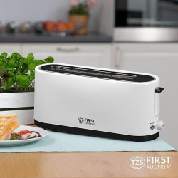 First Austria FA-5368-4 Toaster, 900W, Defrost, 38 cm, White