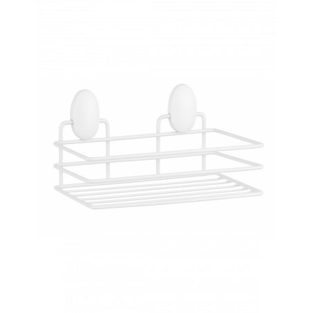 Metalife DB-718 Bathroom Shelf, 24 x 11 x 9 cm, 1 shelf, White