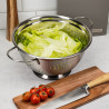 Kinghoff KH 1238 Colander with Handles, 28 cm, Stainless Steel