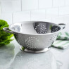 Kinghoff KH 1238 Colander with Handles, 28 cm, Stainless Steel