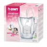 Nitec BWT B706 PENGUIN Water Filter Jug, 2.7 L, Magnesium Enrichment, Digital Display, Pink
