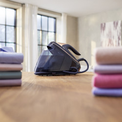 Philips PerfectCare 9000 PSG9050/20 Steam Generator, 3100 W, 1.8 L, 9 bar, 190 g/min, 750 g steam boost, AI + camera, SteamGlide Elite, Black