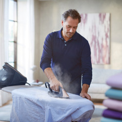 Philips PerfectCare 9000 PSG9050/20 Steam Generator, 3100 W, 1.8 L, 9 bar, 190 g/min, 750 g steam boost, AI + camera, SteamGlide Elite, Black