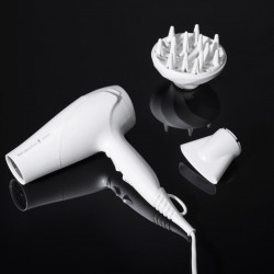 Сешоар Remington Power Dry Ionic D3199, 2200W, 2 скорости, 3 темп, Йонизация, Бял