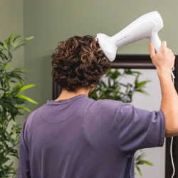 Πιστολάκι Μαλλιών Remington Power Dry Ionic D3199, 2200 W, 2 ταχύτητες, 3 θερμοκρασίες, ιονισμός, Λευκό