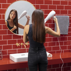 Remington Power Dry Ionic D3199 hajszárító, 2200 W, 2 sebességfokozat, 3 hőfok, ionizálás, fehér