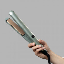 Ισιωτική μαλλιών Remington Botanicals S5860, 150-230 °C, 10 ρυθμίσεις θερμοκρασίας, BotaniCare, Advanced Ceramic, Πλάκες με εκχύλισμα μικροβαλσαμών, Πράσινο